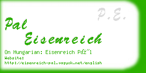 pal eisenreich business card